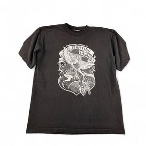 Streetwise Fighting Demons Graphic Tee Men's XL Black T-Shirt
